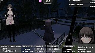 Sereka Exposes Herself In Naked Coat Outdoors