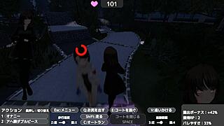 Sereka Exposes Herself In Naked Coat Outdoors