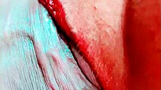 Aunt Sucks And Licks Cock Hard