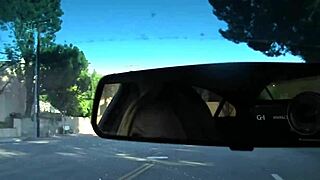 scarlet red takes her buddy's shaved cock deep in doggystyle