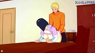 Hey guys, check Hinata Hyuga and Naruto Uzumaki in wild hentai action, totally intense!