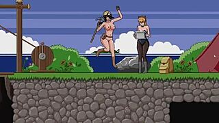 Hailey explores treasures in this hentai adventure, fucking and assfucking her way through.