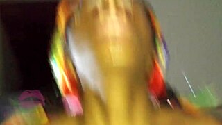 ebony trixxie morella in cosplay fantasy gets deepthroat and cumshot