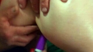 Little Petite 18+ Blonde Begs Him To Stop Ripping Her Open With His Bbc!