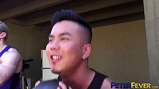 Muscular Gay Sir Jet Hammered By Gaysian Alex Chu?