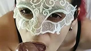 Strong spanking on the little wife - sailor girl