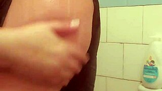 check out this weird fetish for wet bras in the bath, small tits getting all soaked.