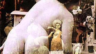 Victorian gentleman confesses erotic fucking with teen pussy