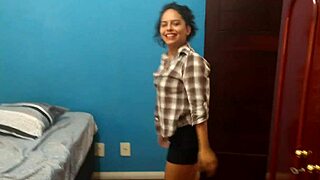 Can Argentinian Nymph Ela Baez Handle Brazilian Cocks?