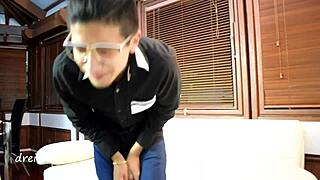 Naked Mexican Submissive Getting Ass Play From Gay