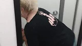 Shellyseth And Smarien75 Fucking In Wall Mart Dressing Room Part 2