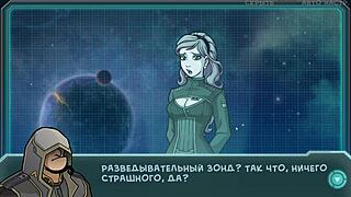 Anime gameplay features undressing, blowjob, and cum on face in star channel 34 part 17