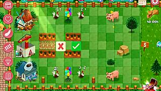 nutaku booty farm hentai game part 03 rocks with redhead milf on ranch adventures