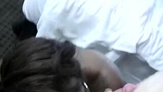 black teen with huge tits chats casually