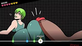 Bold group scenes in Beat Banger FF mod with big asses and tits getting fucked