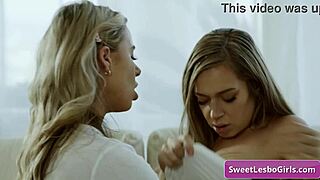 Beautiful lesbian babes Skylar Snow, Melissa Stratton, Slimthick Vic fuck in threesome