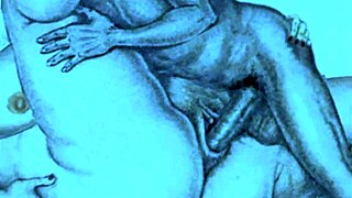 vintage erotic illustration brings back steamy memories 😍