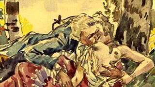 vintage erotic illustration brings back steamy memories 😍