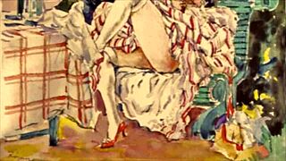 vintage erotic illustration brings back steamy memories 😍