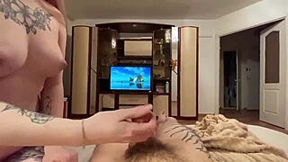stepsister took my dick and jumped on it