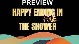 Preview happy ending in shower with Agarabas and Olpr voyeur action