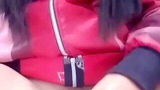 damn, watching this vietnamese teen girl use a cucumber... i'm losing it!