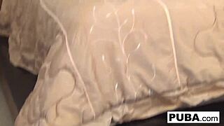 i had bedroom fucking fun with john strong, sucking his cock and getting a cumshot on my tits