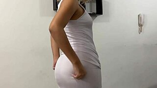 dance classes with my latina stepmom bouncing her huge ass in my face