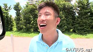 blindfolded stud tricked by a homosexual hunk into oral, wild stuff! 😲