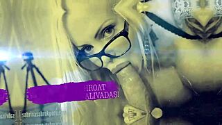 Sabrina Sabrok Delivers Hardcore Anal Fucking and Sloppy Blowjob with Deepthroat
