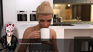 Redhead Kate Stuns with Big Tits in Outdoor 3D Game