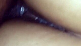 a vintage clip captures intense anal action from a retro blue film.