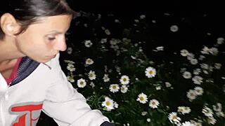 Sex With Housekeeper After Garden Walk - Girls Fly Orgasm