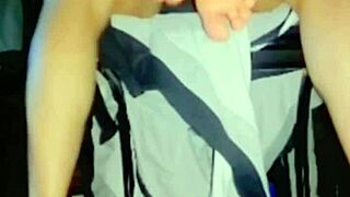 Young Latina Girlfriend Craves Sex While Parents Sleep Almost Caught