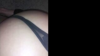 Doing some bondage action with big black cock