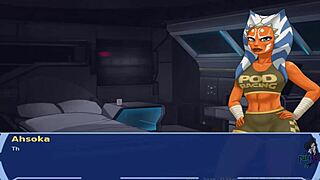 i get banged in star wars cosplay as orange trainer