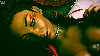 Does sexy red love bbc creampie? Yes, with monster cock cumshot