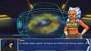 i get banged in star wars cosplay as orange trainer