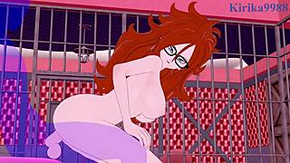 Bulma and Android 21 Share Intense Emotional Sex in Hentai Scene