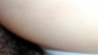 Fucking my girlfriend's ass in hotel room