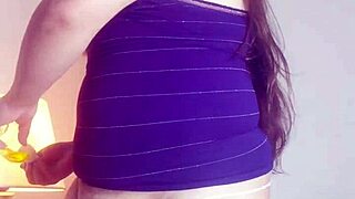 Latina Wife Masturbates for Husband's Friends