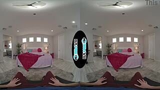 cute redhead gets creamed by fat cock in vr porn