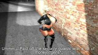 Just had to kiss this blonde's big ass before bending her over for hardcore anal.