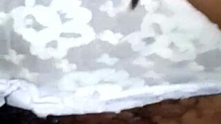 this housewife with black panty seduces roommate for pussy taste