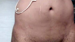 Indian desi gay solo masturbates monster cock