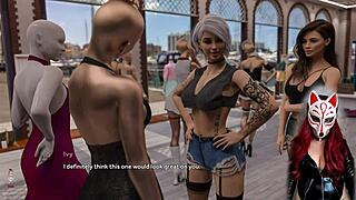 Steps of Debauchery 16 - Buying a Sexy Dress for Public Fun