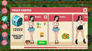 Look At That Big Ass Flashing In Nutaku Booty Farm!