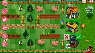 Look At That Big Ass Flashing In Nutaku Booty Farm!