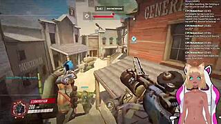 Vtuber Lewdneko Plays Overwatch And Gets Spanked Part 2 😈