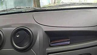 Uber Driver Cums in Passenger's Mouth for Ride Payment.